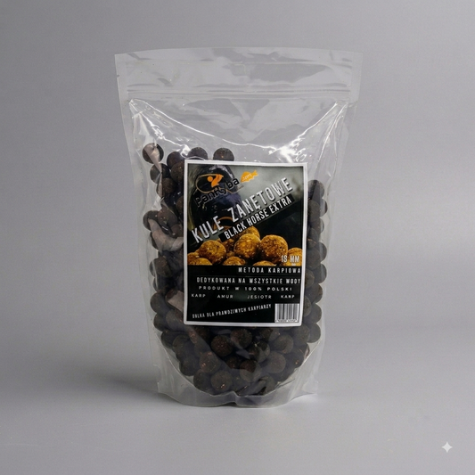 Pan Ryba Kulki Zanętowe 18mm Black Horse Extra 1KG